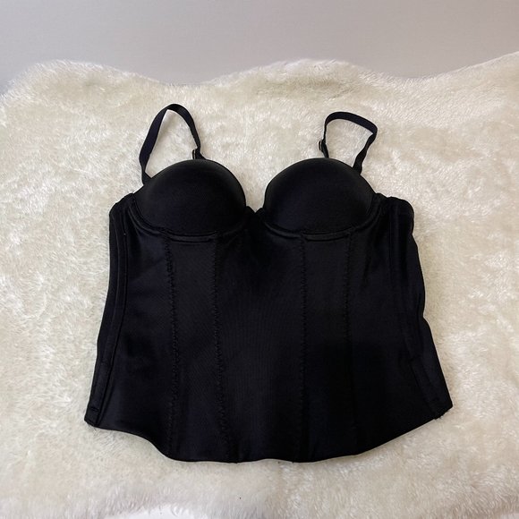 Victoria's Secret Other - Secret by Victoria's Secret Back Off Baby Low Back Bustier Corset Shapewear 34a